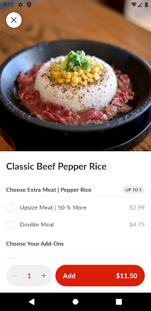 Pepper Lunch Screenshot 3