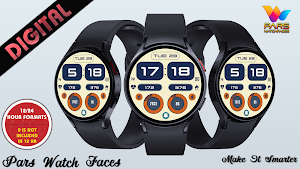 Serra Digital Watch Face Screenshot 0