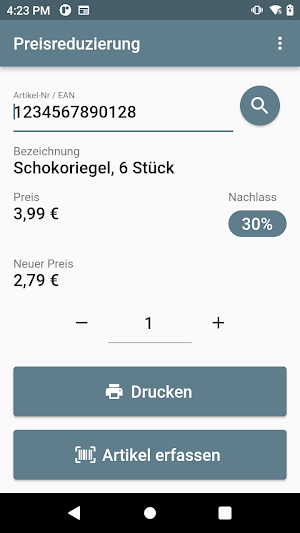 Price-Mark-Down Lite Screenshot 1