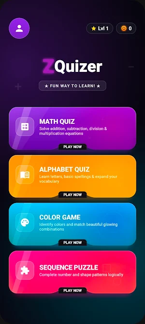 ZQuizer: Quiz & Earn Skills Screenshot 1