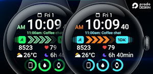 PRADO 75 Digital Watch Face Screenshot 0