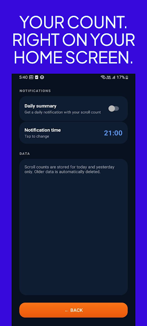 Scroll Tracker Screenshot 2