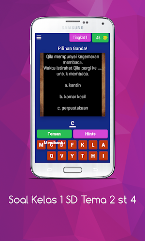 Soal Kelas 1 SD Tema 2 st 4 Screenshot 0