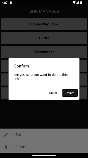 Link Manager Screenshot 3