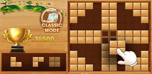 Wood Block Puzzle - Classic Game Screenshot 2