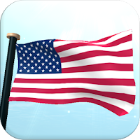 US Flag 3D Free Live Wallpaper