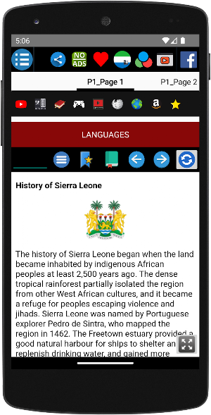 History of Sierra Leone Screenshot 1