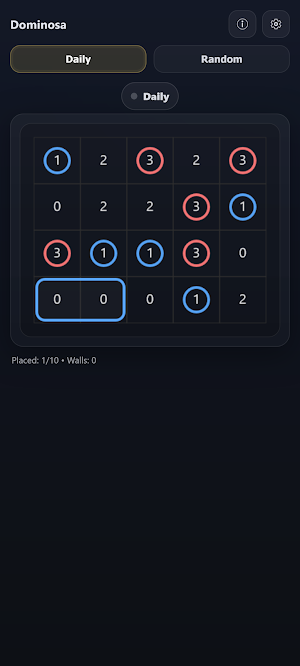Dominosa - Domino Logic Puzzle Screenshot 0