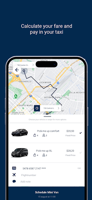 RESERVE TAXI Screenshot 2