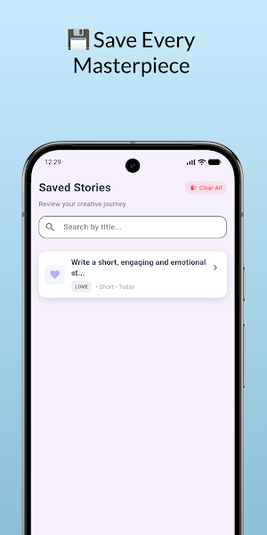 AI Story & Poem Generator Screenshot 2