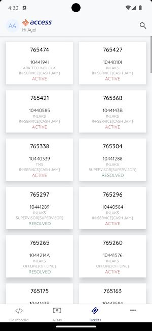 Terminoxx360 - Access Bank Screenshot 3