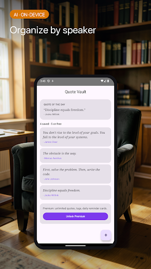 Quote Vault Screenshot 1