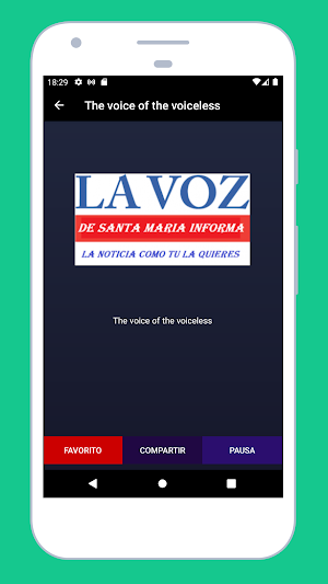 Radio Equatorial Guinea Online Screenshot 2