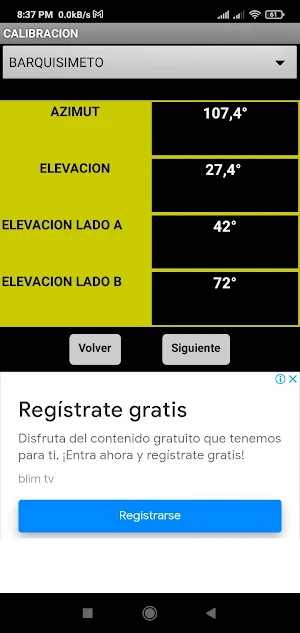 SATELITAL VENEZUELA Screenshot 3