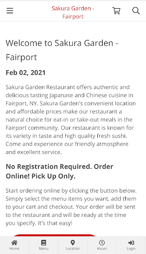 Sakura Garden - Fairport Screenshot 0