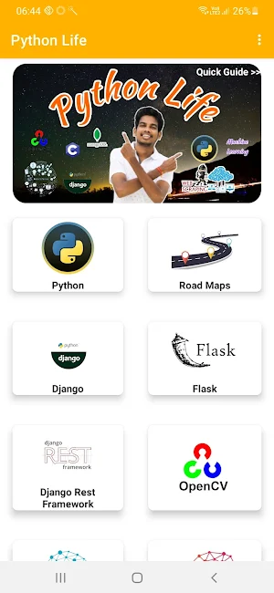 Python Life - Free programming video courses Screenshot 1