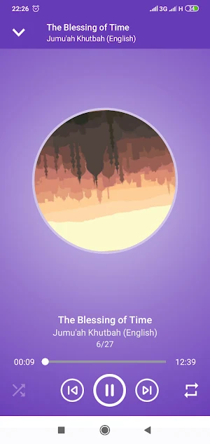 Jumu'ah Khutbah part-4 Screenshot 2