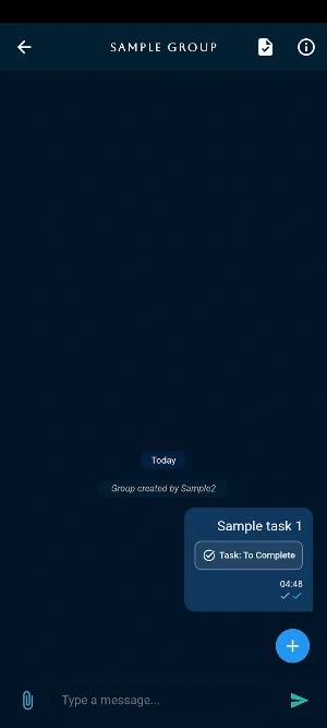 Taskbrix - Team communication Screenshot 1