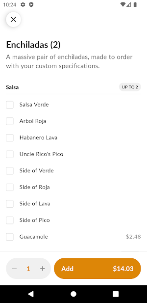 Gadzooks Enchiladas & Soup Screenshot 3