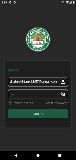 RFMS Responder Screenshot 0
