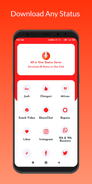 All in One Status Downloader 2021 Screenshot 1