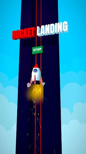 Rocket Landing Space Adventure Screenshot 0