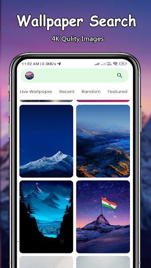 Mountain View Wallpapers Screenshot 1