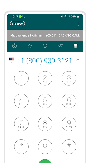 sPeakUC Screenshot 2