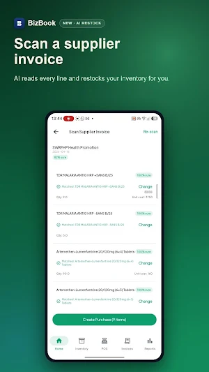 BizBook: AI POS & Inventory Screenshot 1