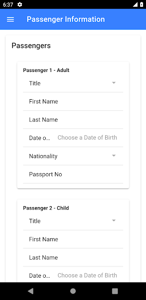 Halla Airlines Screenshot 1