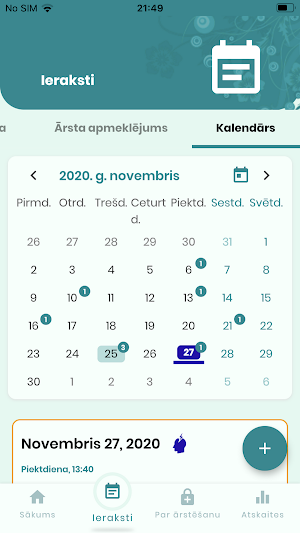 Migrēnas kompass - galvassāpju kontrole Screenshot 1