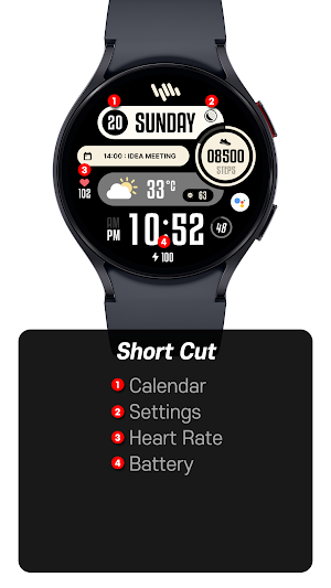 SamWatch Color F Screenshot 2