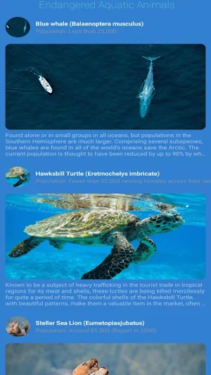 Endangered Animals by Truong Screenshot 1