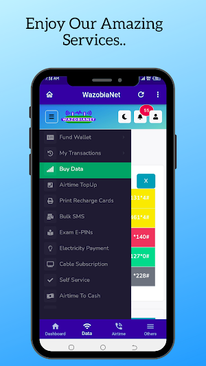 Wazobianet - Data, VTU & more Screenshot 1