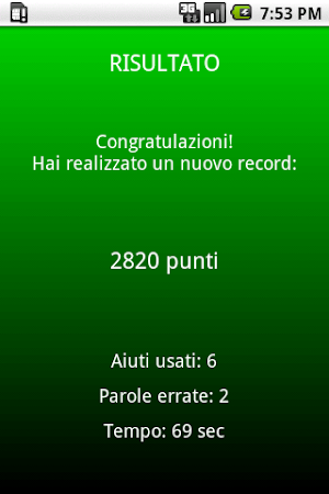 Associa Parole Lite Screenshot 3