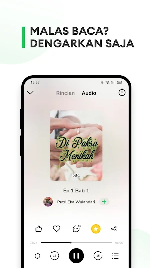 AudioToon -  Gratis Dengar Audiobook Indonesia Screenshot 2