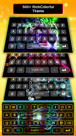 Go Keyboard - Themes, Fonts Screenshot 1