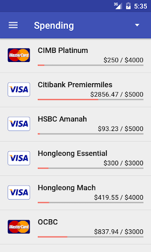 Credit Card Manager Pro Screenshot 3