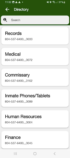 Pamunkey Regional Jail, VA Screenshot 1