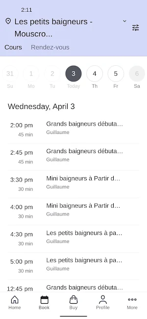 Les petits baigneurs Screenshot 1