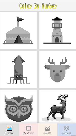 Num Pixel Color Screenshot 0