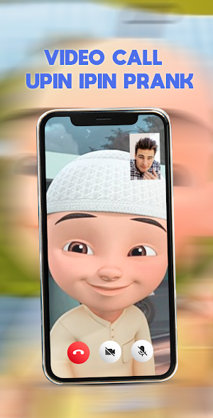 Video Call Upin Ipin Prank Screenshot 2