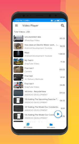 Provid : Video Player Screenshot 2