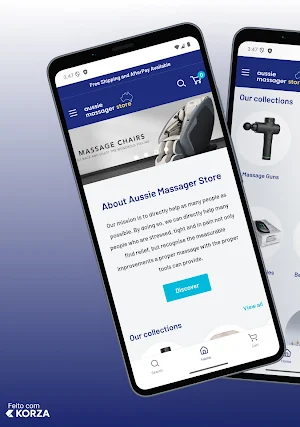 Aussie Massager Store Screenshot 0