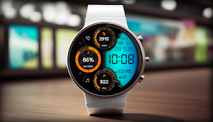 Digital SUZAKUM 03 Watch face Screenshot 1