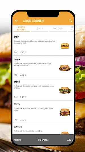 COOK-CORNER Screenshot 2