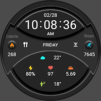 ZKin Watch Dark Gray Component