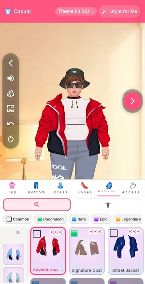 GlamUp Girls: Dress Up Game Screenshot 2