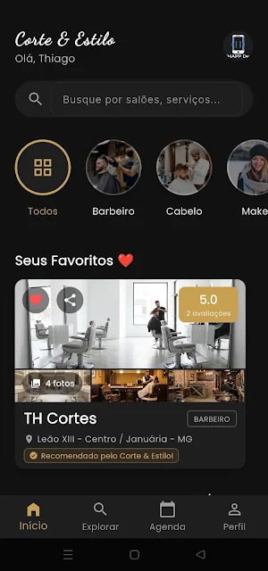 Corte & Estilo Screenshot 0