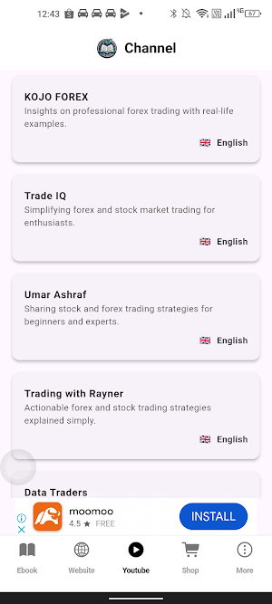 TradeShelf Screenshot 2